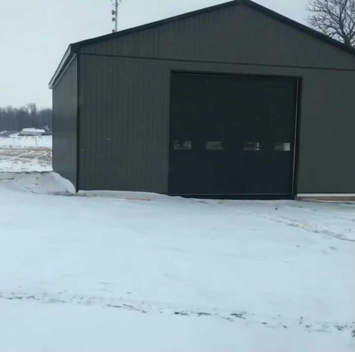 Pole Barn Building Exterior