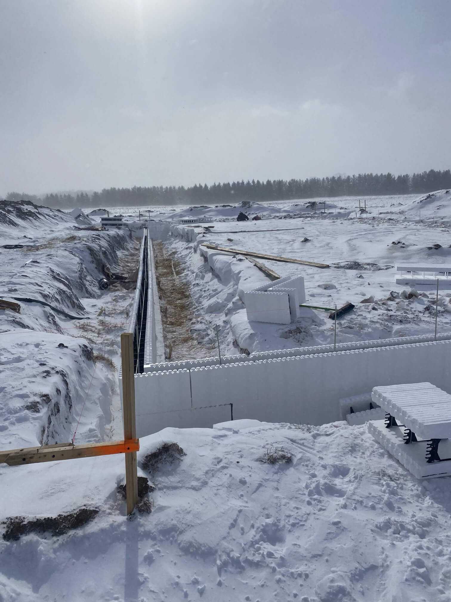 Insulated Concrete Forms Foundation