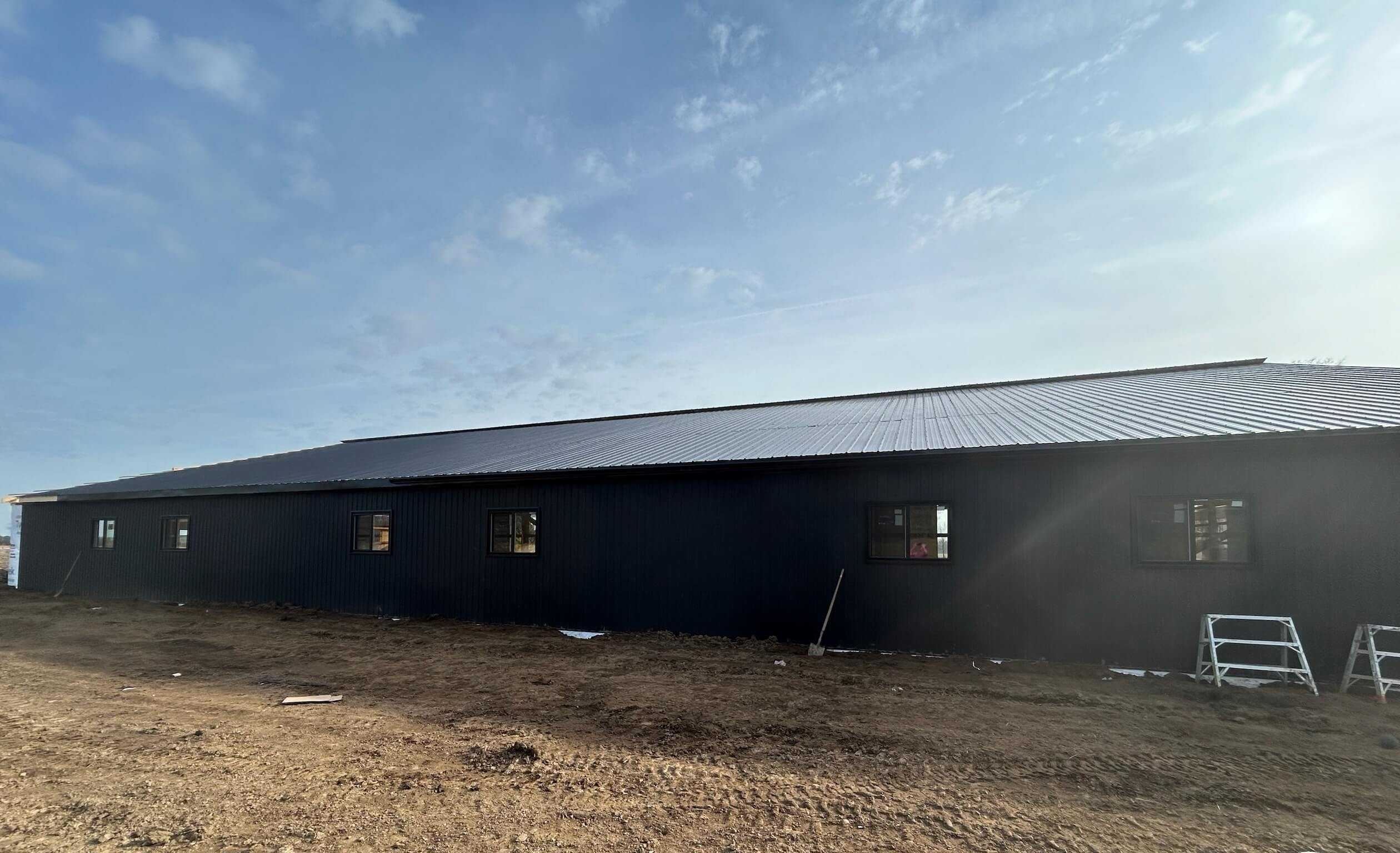 Custom Building Side Black